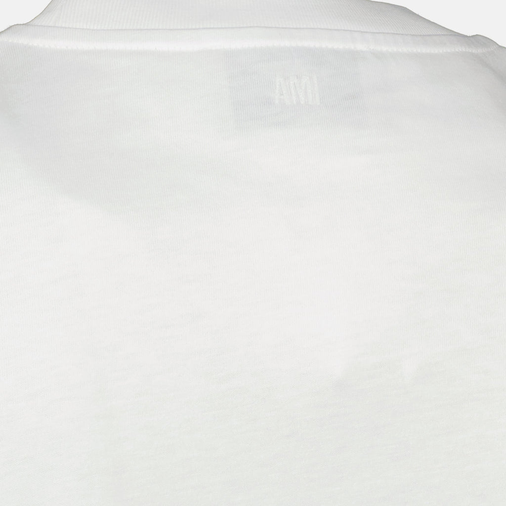 남성을 위한 Ami PARIS의 Ami de coeur 티셔츠 이미지 - 2025 가을-겨울 시즌 - 세부 보기 8