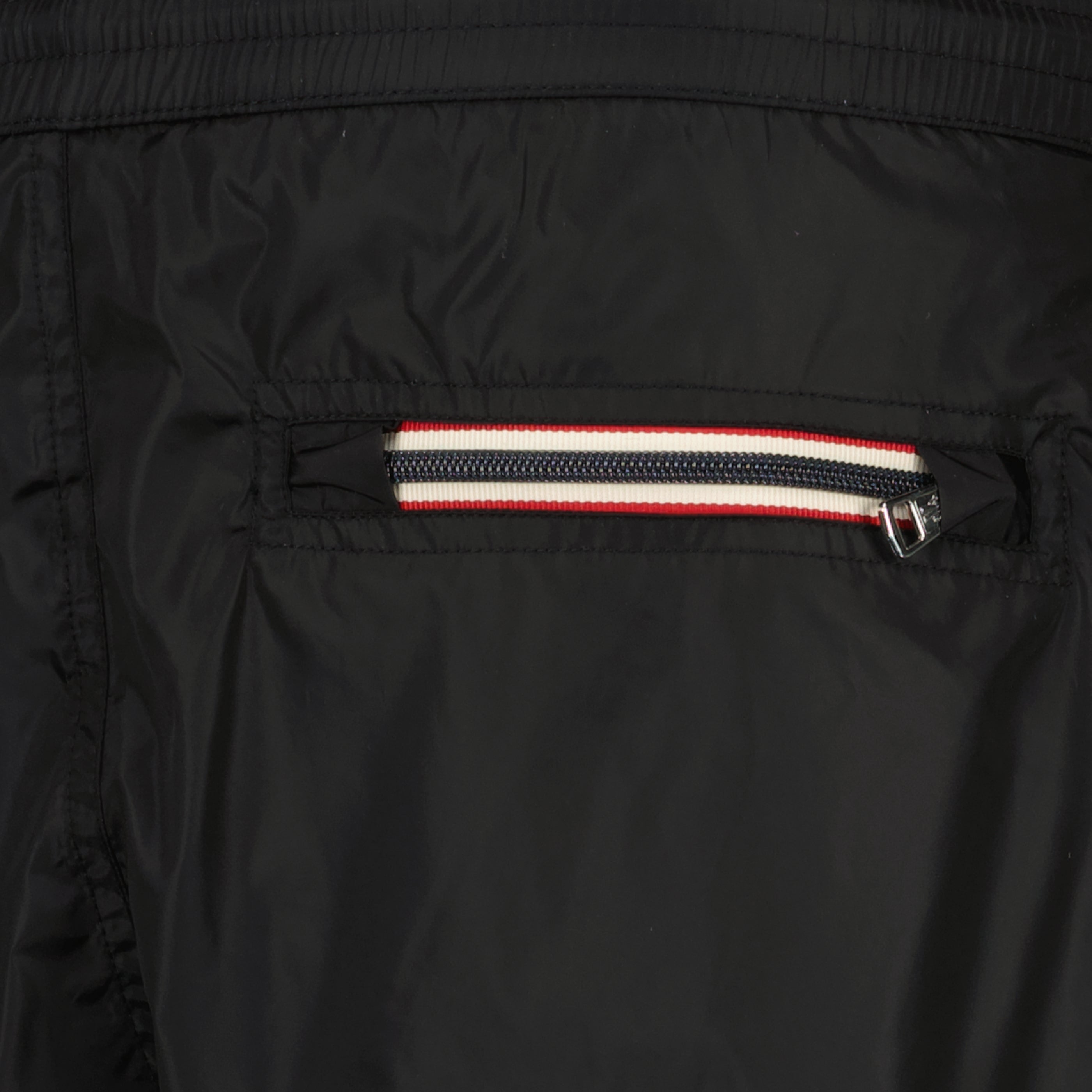Black Nylon Swim Shorts