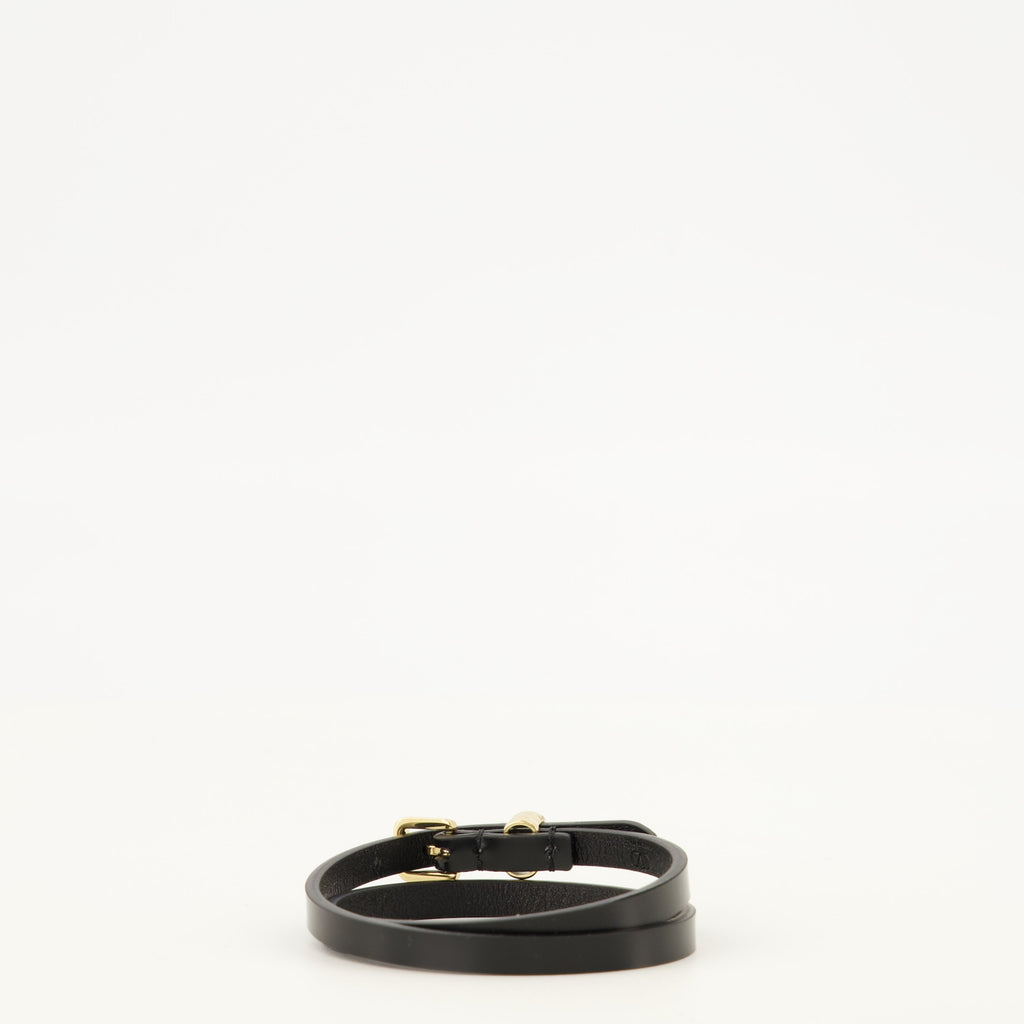 Vlogo Leather Bracelet