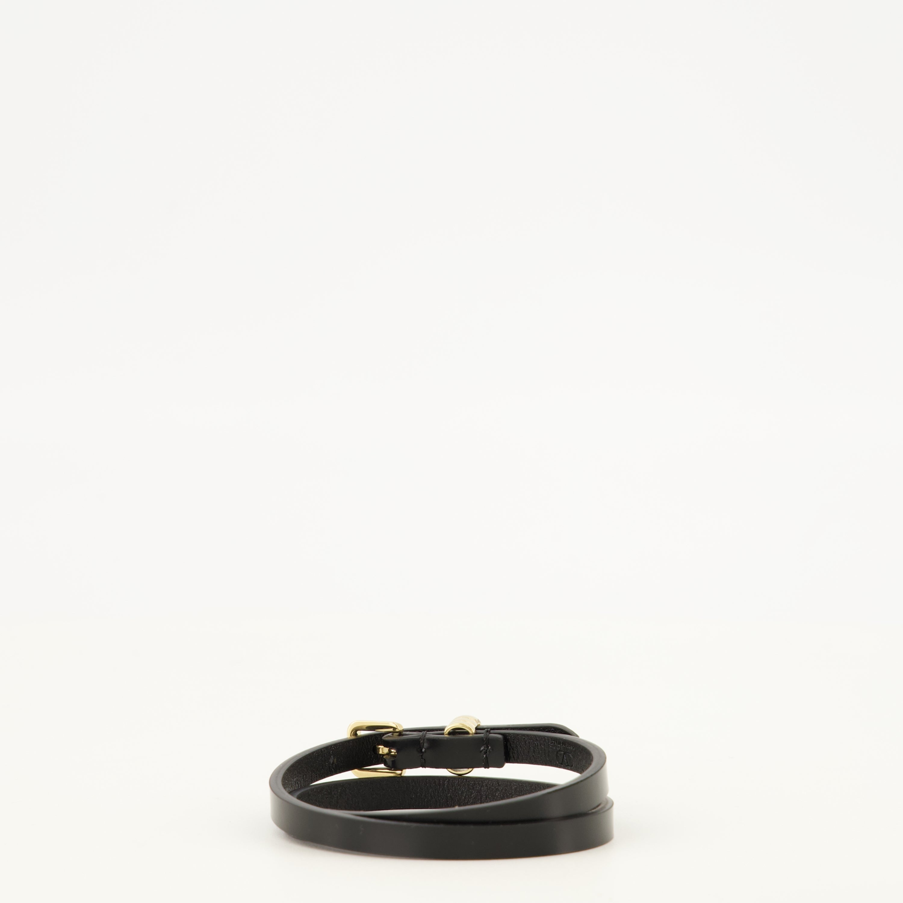 Vlogo Leather Bracelet