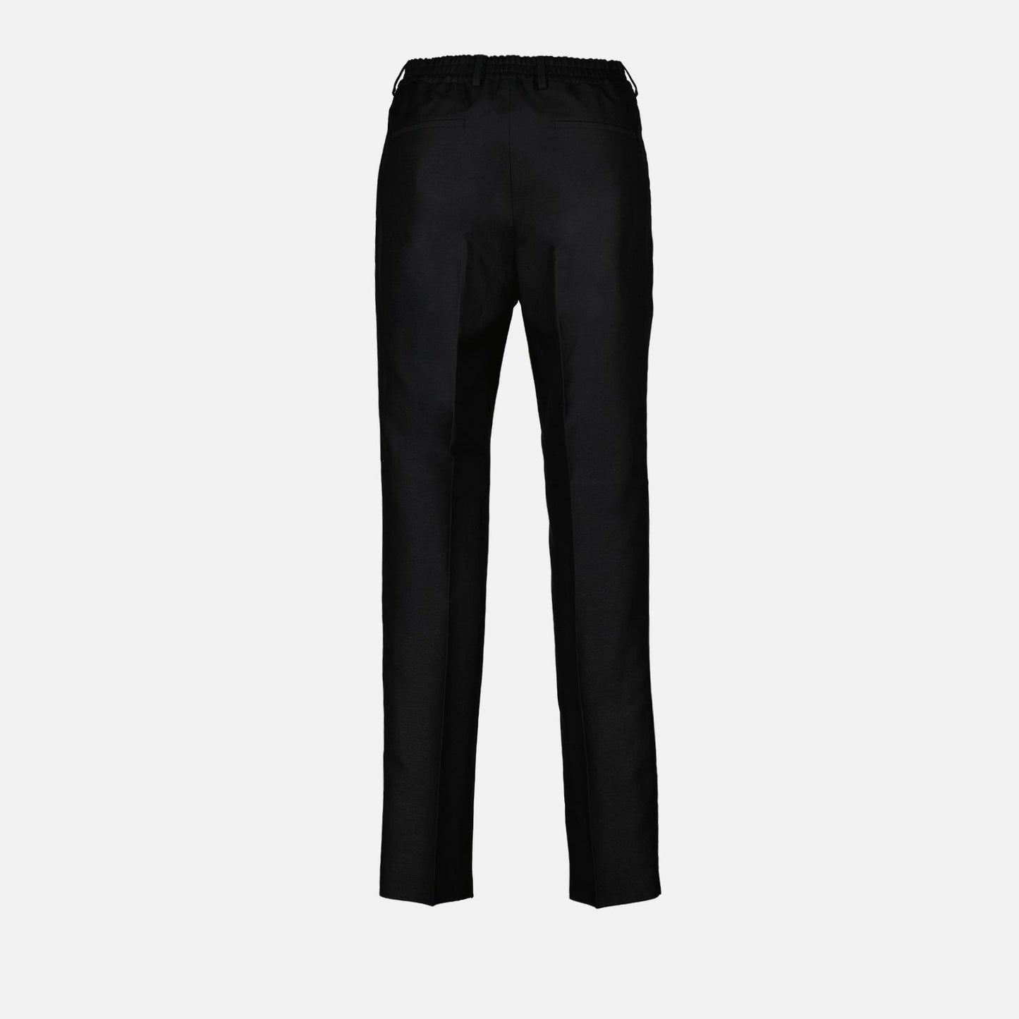 Fendi trousers, black pleated pants, luxury fashion, spring-summer 2024, men's designer clothing