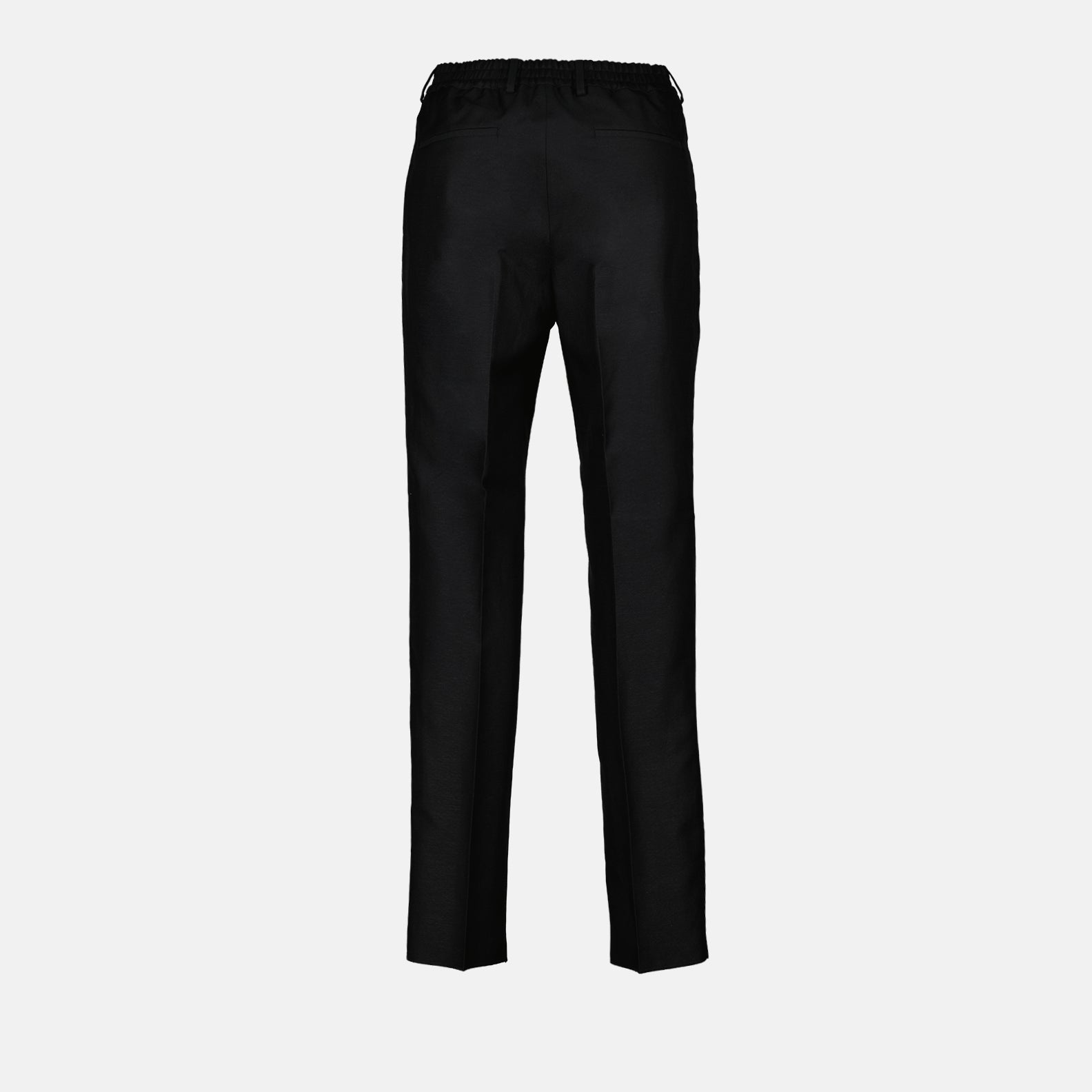 Imagen de Detalle 2 de los Pantalones Plisados Negros de Fendi para Hombre - Temporada Primavera-Verano 2024