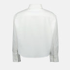 oversized shirt, Ami de Coeur, white shirt, cotton shirt, contemporary fashion