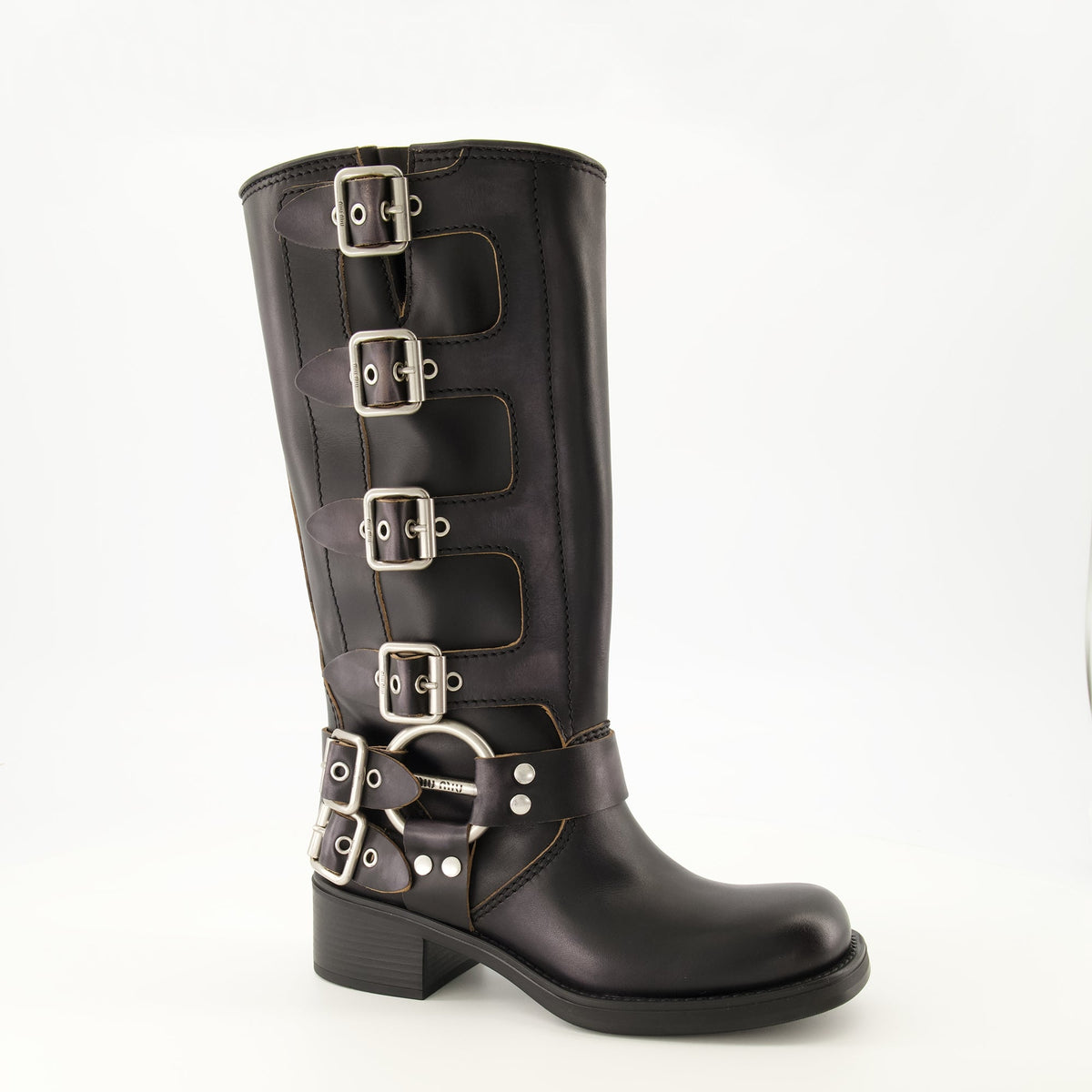 Black Leather Boots