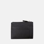 Prada card holder, Saffiano leather wallet, black card holder, men's accessories, minimalist wallet