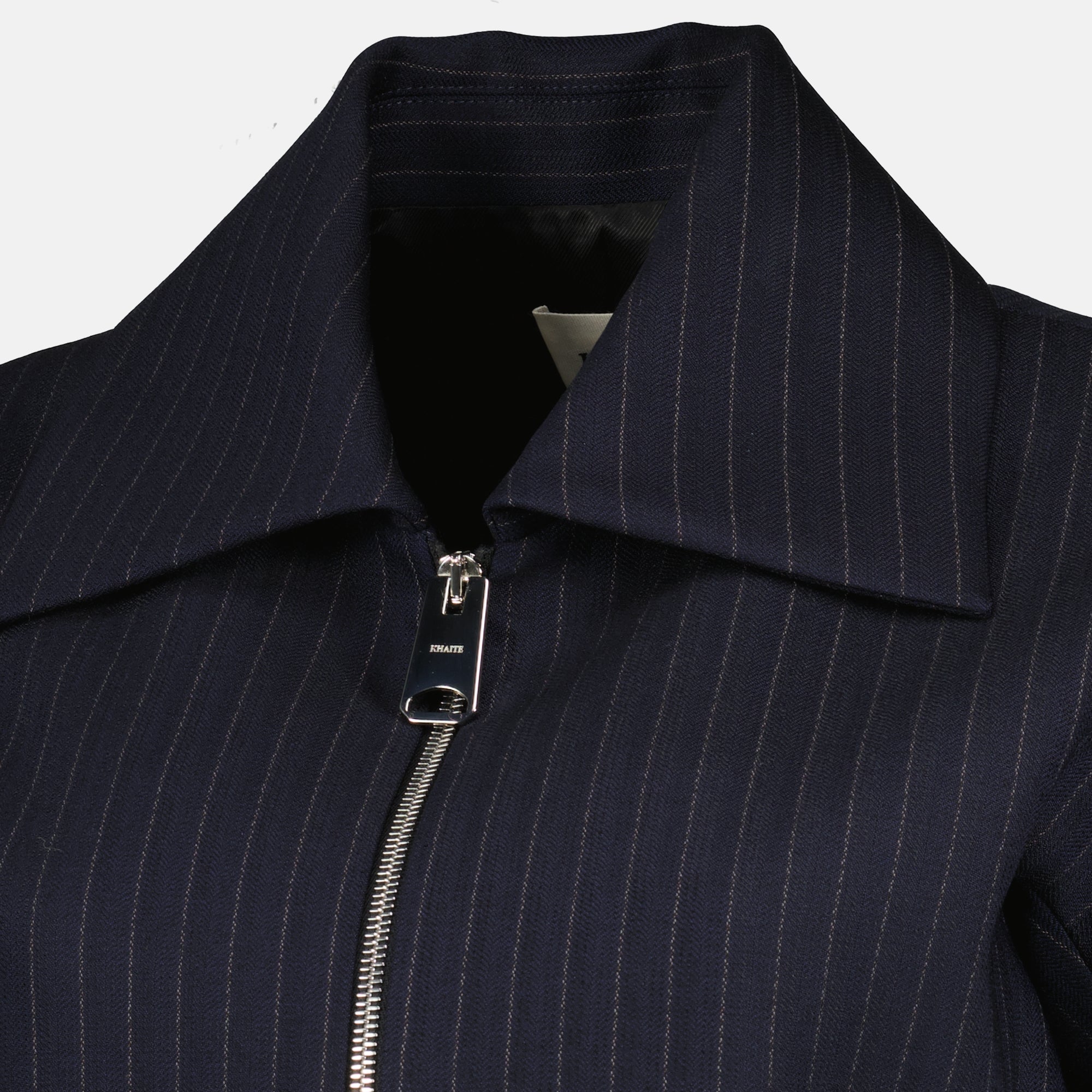 Khaite의 여성용 Haut Court Robin à Rayures 이미지 - 2026 봄-여름 시즌 - 디테일 보기 2