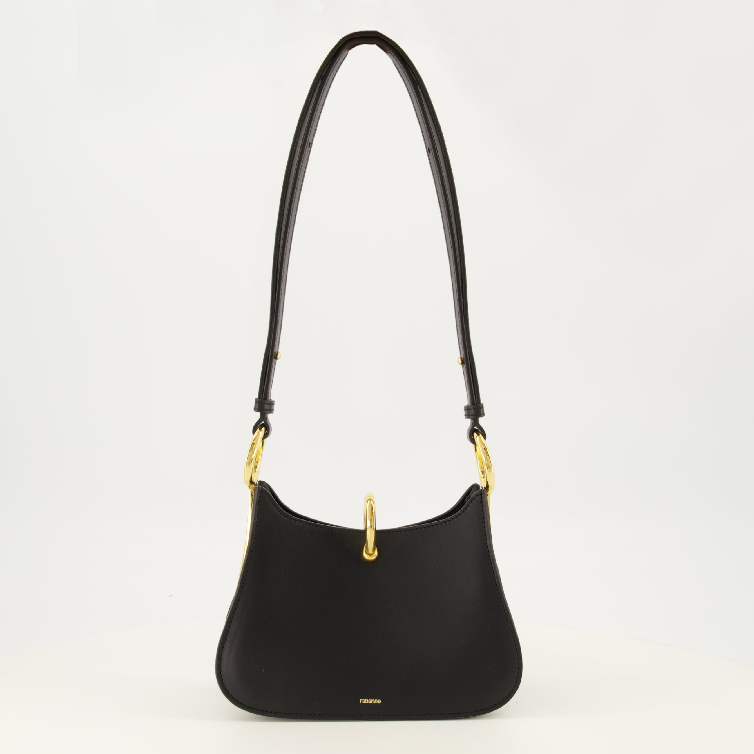 Sac Ring en Cuir Noir