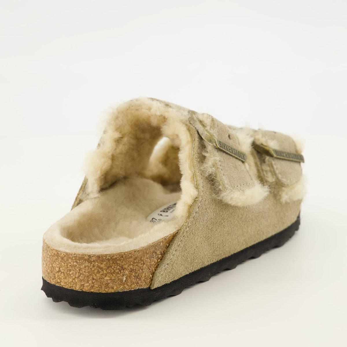 Arizona Fur Sandals Beige