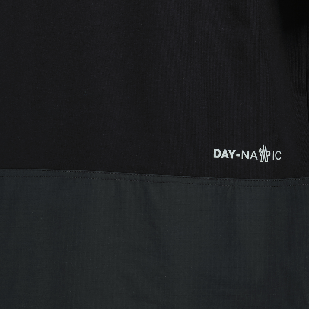 Image of Black Pocket T-Shirt by Moncler Grenoble for Men - Season Spring-Summer 2025 - Detail View 5