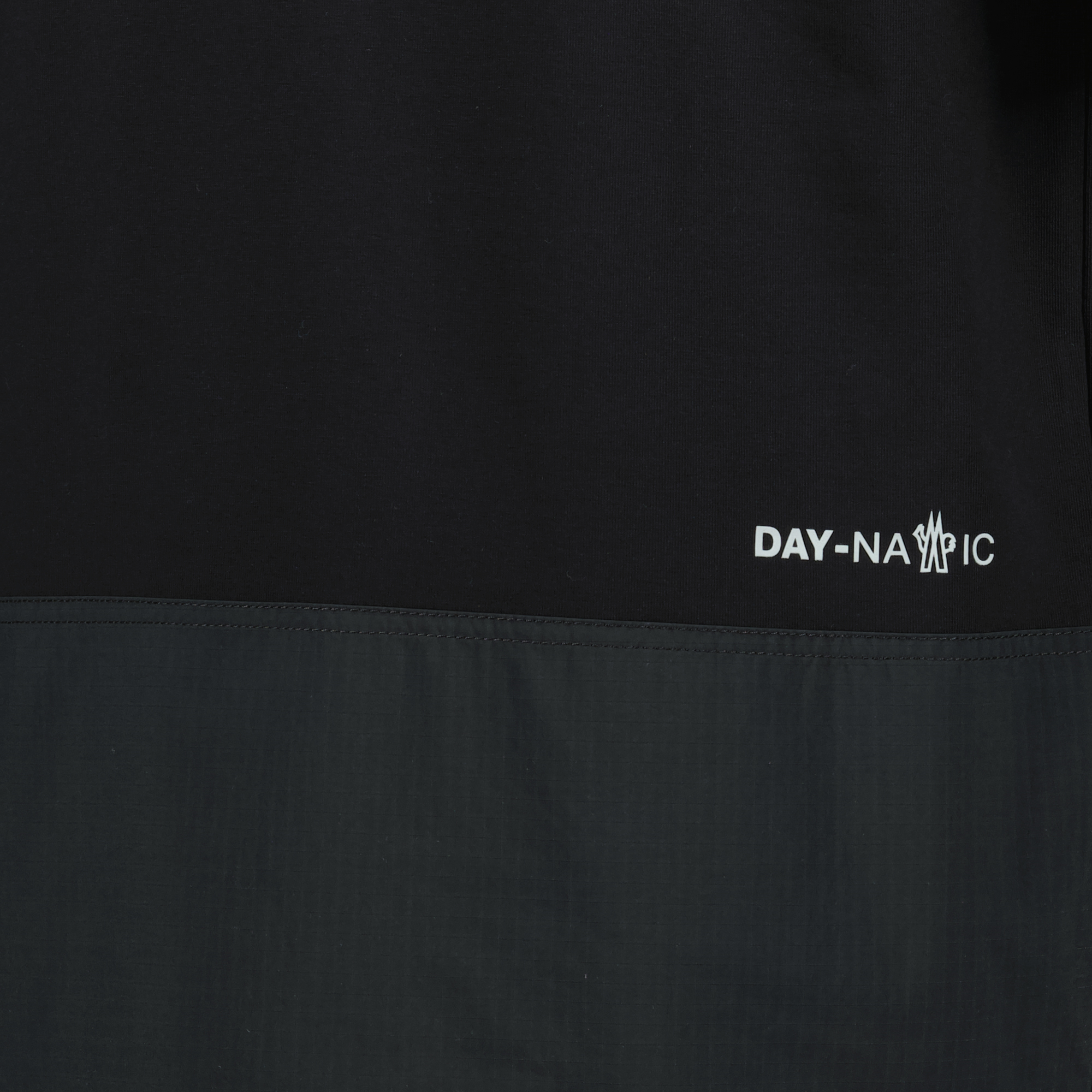 Image of Black Pocket T-Shirt by Moncler Grenoble for Men - Season Spring-Summer 2025 - Detail View 5