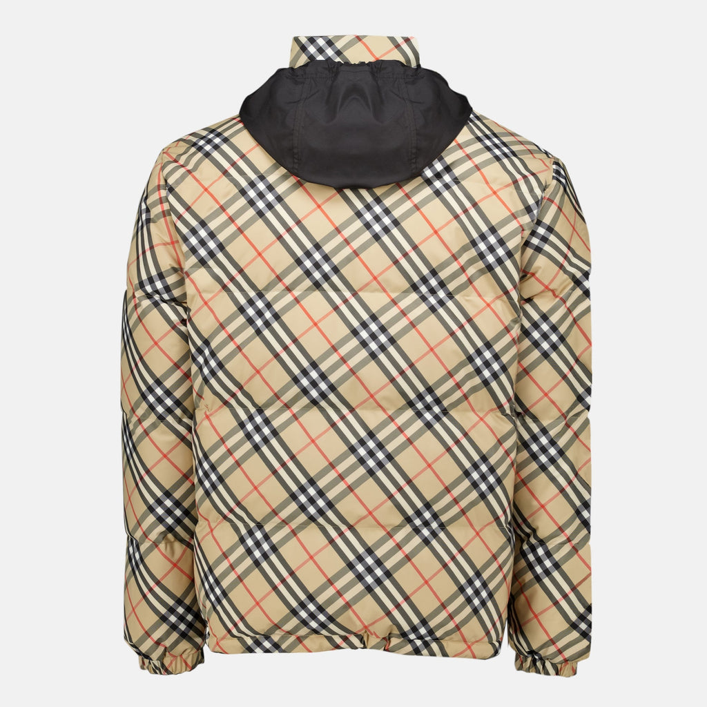 Reversible Check Quilted Jacket