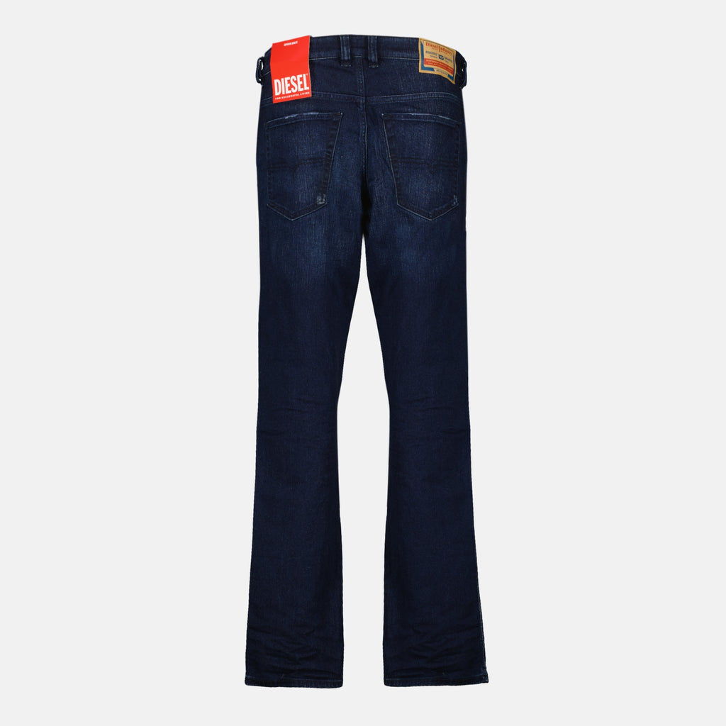 D-Vyl 1992 denim jean, Diesel jeans, straight cut denim, navy denim pants, classic five-pocket design