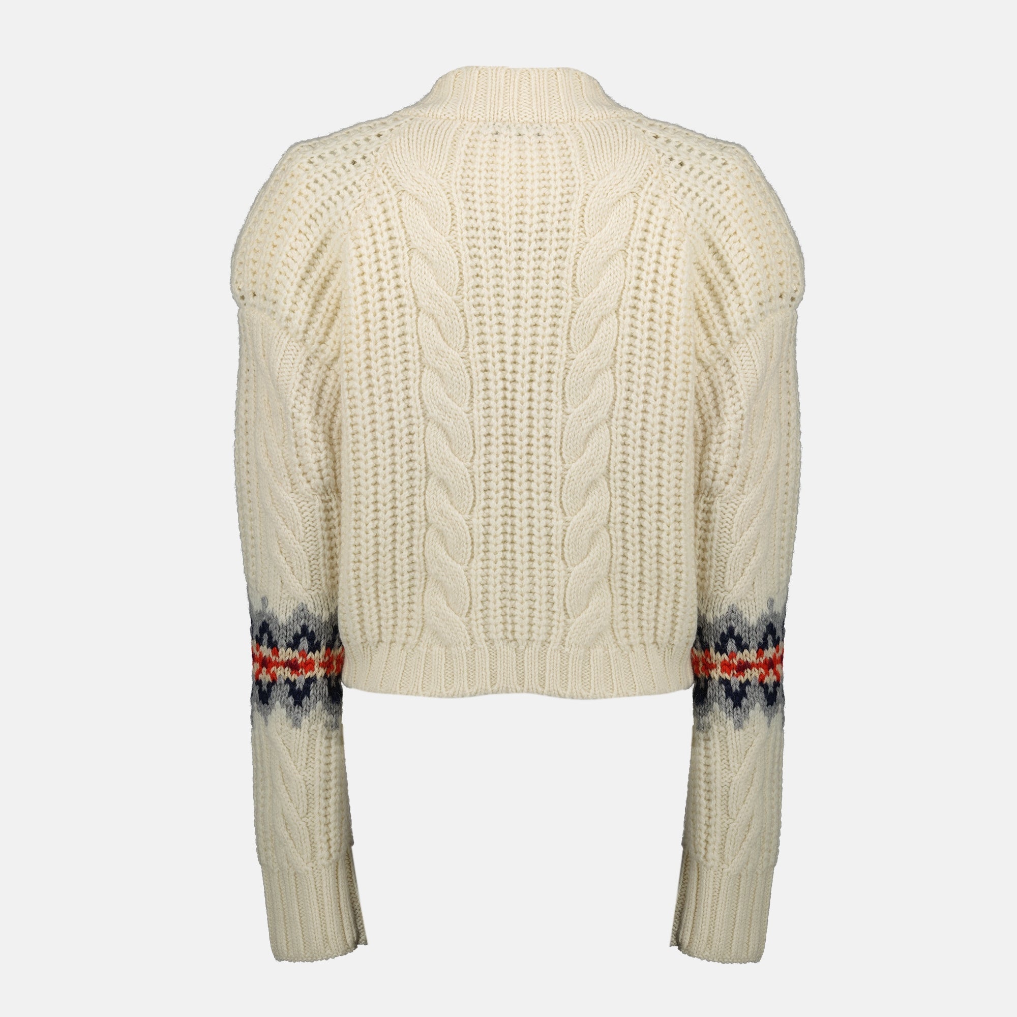 beige cardigan, IRO cardigan, wool cardigan, autumn winter fashion, women's outerwear