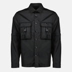 Image of Prada Re-Nylon Overshirt by Prada for Men - Season Spring-Summer 2026 - Front View