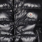 Tibb sleeveless jacket, Moncler, black nylon jacket, luxury outerwear, Autumn-Winter 2024