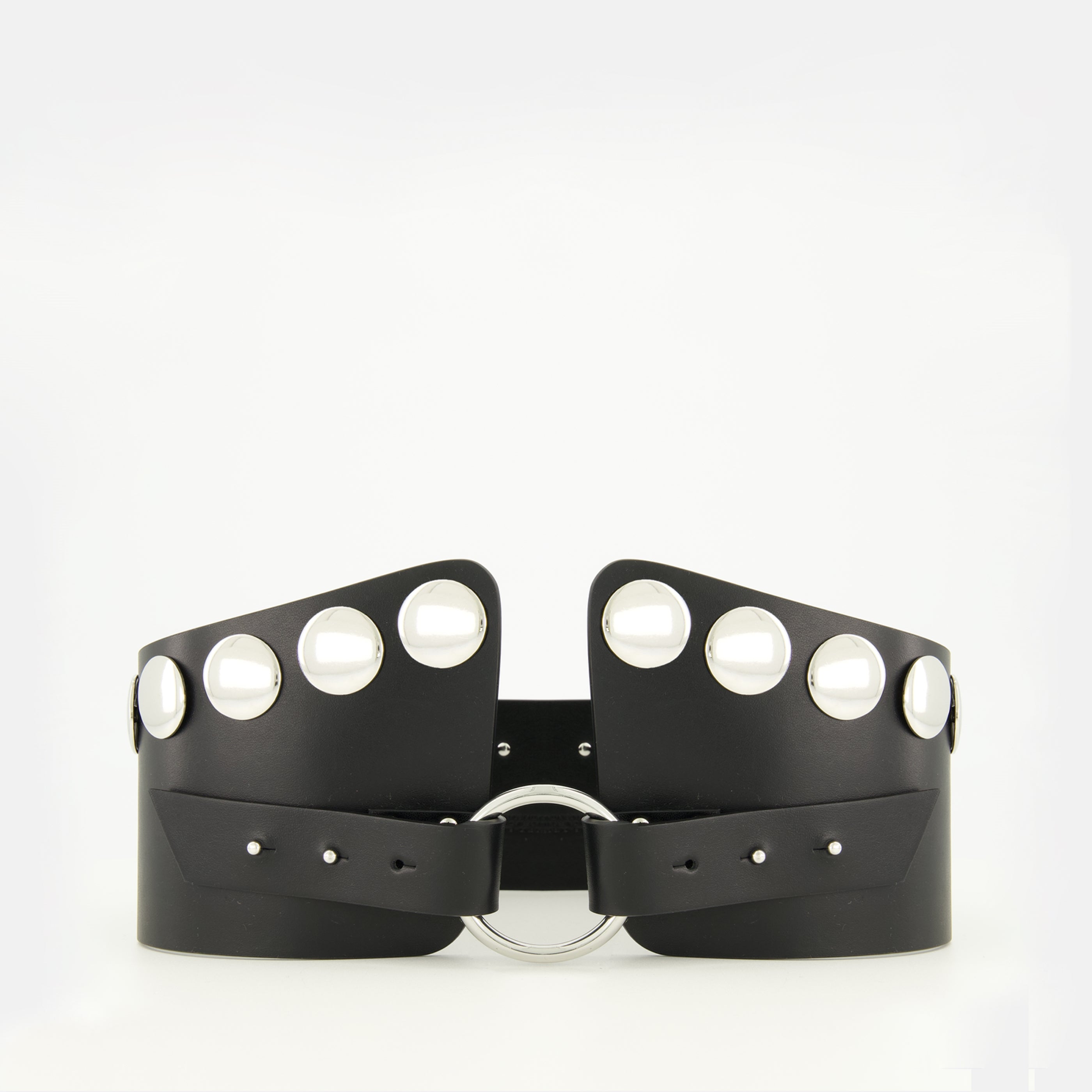 Image of Mona Studded Belt by Iro for Women - Season Spring-Summer 2026 - Front View