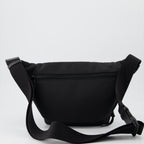 Moncler belt bag, black nylon accessory, Autumn-Winter 2024, adjustable strap, luxury bag