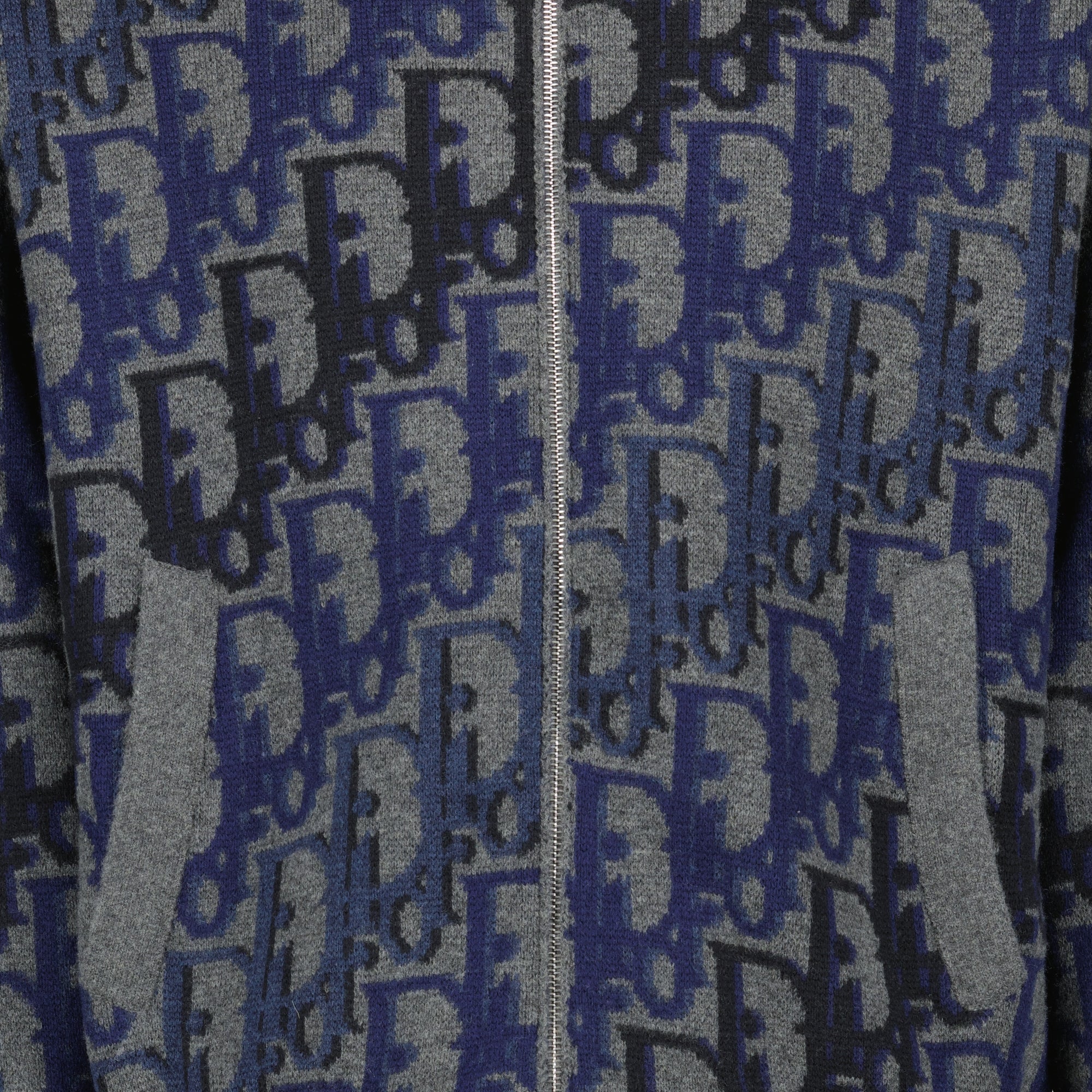 Image of Dior Oblique Wool Jacket by Dior for Men - Season Spring-Summer 2026 - Detail View 1