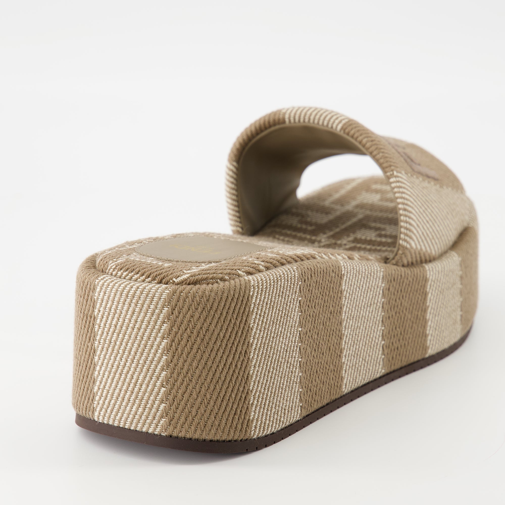 Fendi Sunshine Sandals, Jacquard sandals, Platform sandals, Women's sandals, Fendi footwear