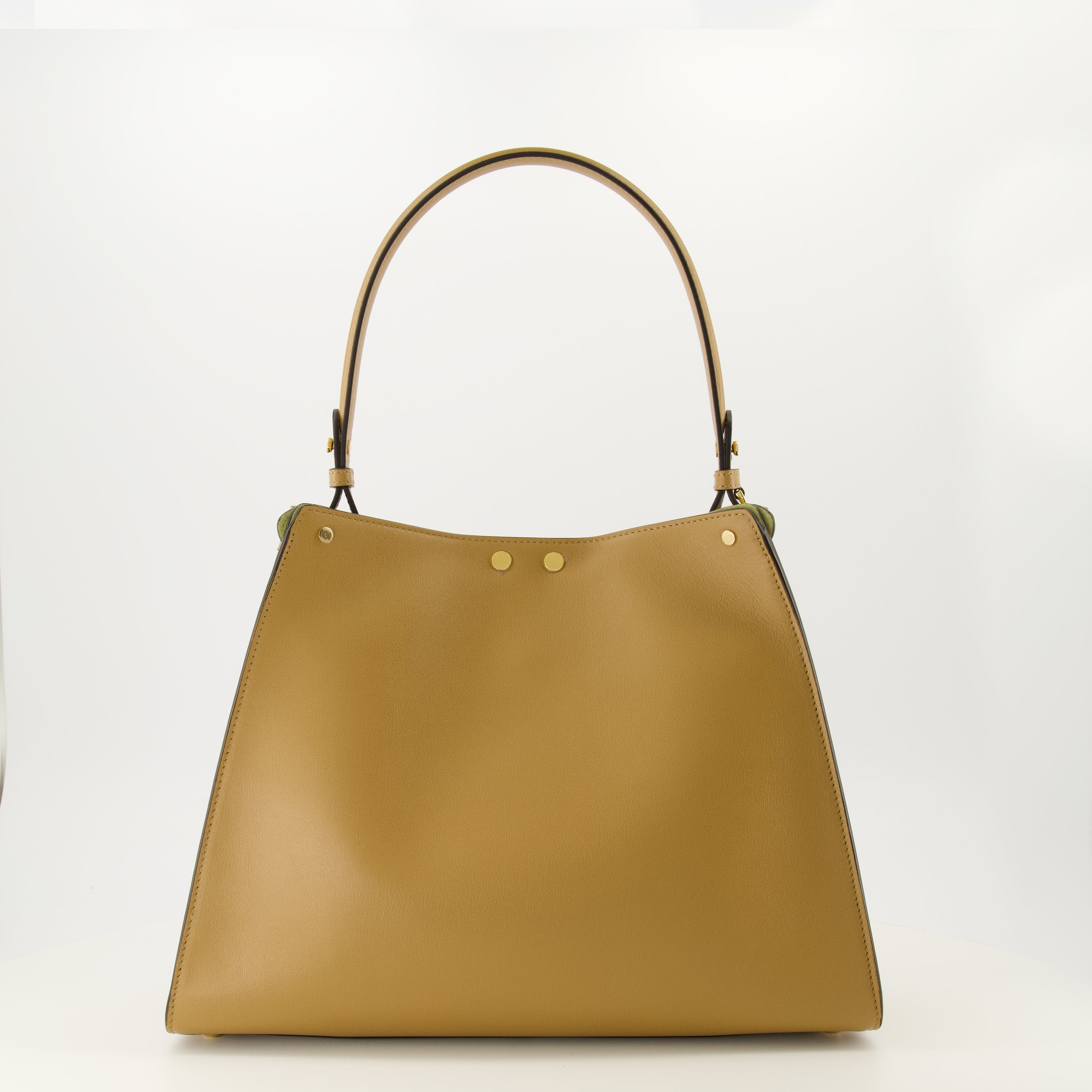 Way Medium Beige Leather Bag
