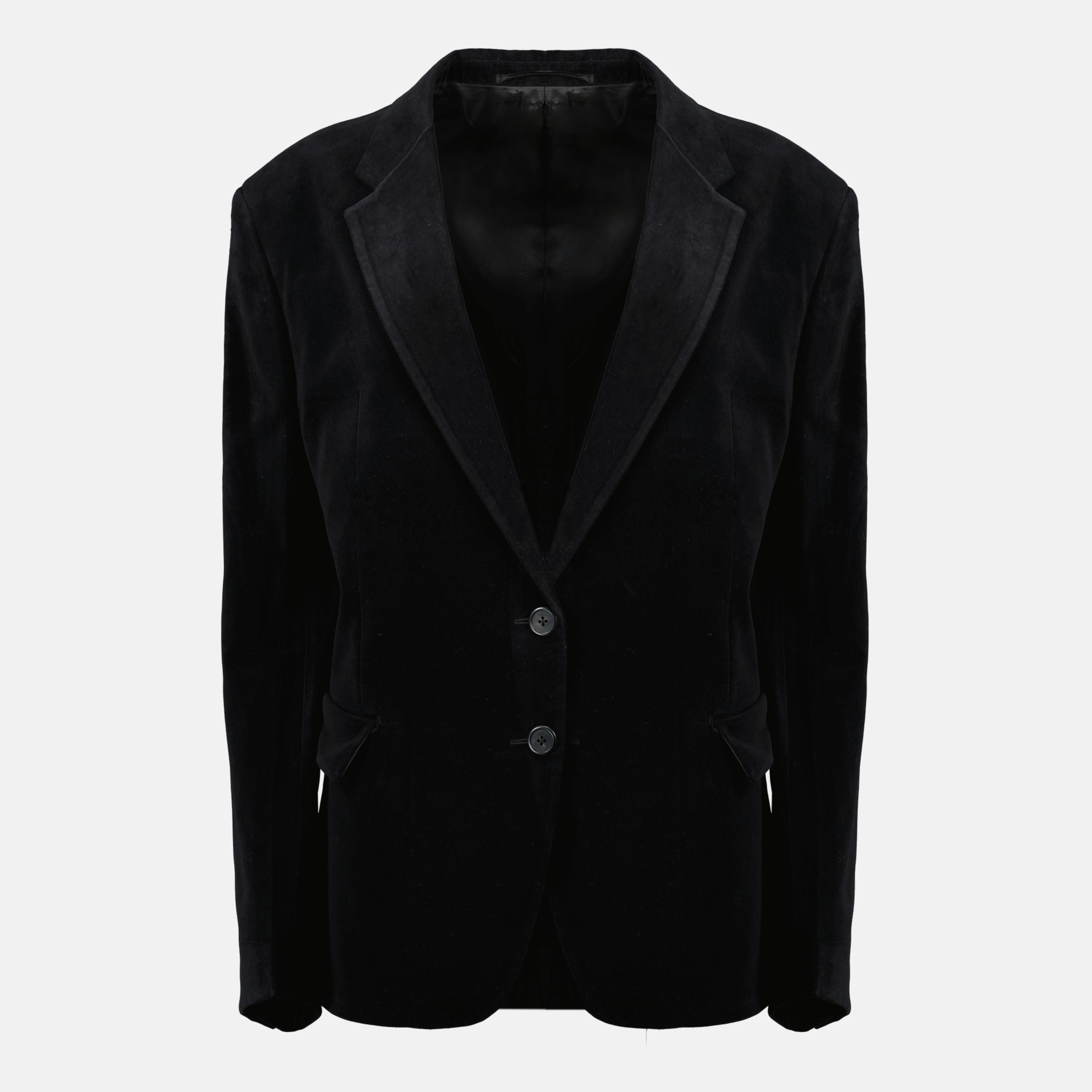 Prada Black Velvet Blazer