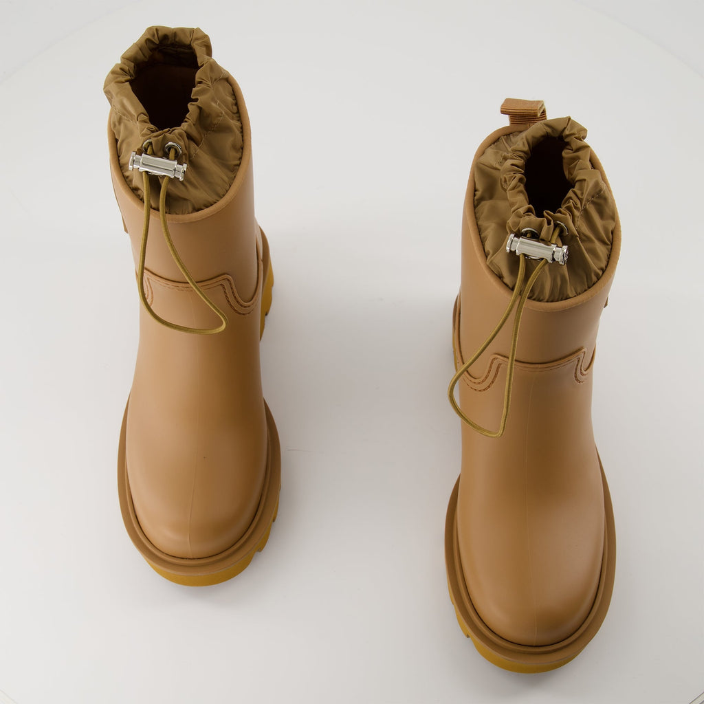 Kickstream rain boots, Moncler footwear, waterproof boots, PVC and nylon boots, Autumn-Winter collection