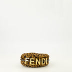 Bilde av Fendigraphy Nano Leopard-veska fra Fendi for kvinner - Sesong Høst-Vinter 2025 - Bak utsikt