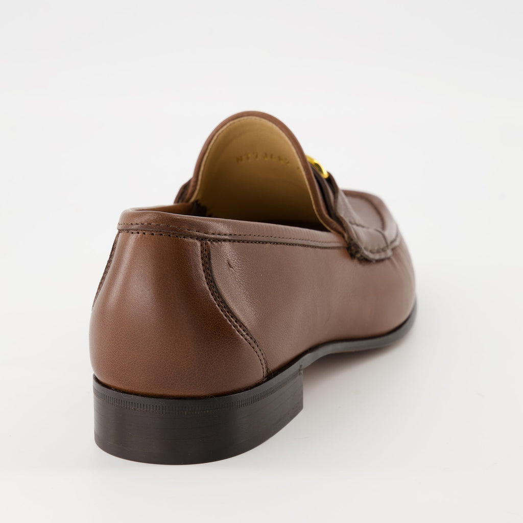VLogo Moccasins, Valentino shoes, buffalo leather moccasins, luxury footwear, mens moccasins