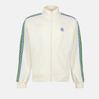 Woven Track Jacket, Drôle De Monsieur, White Sweatshirt, Men’s Sportswear, Spring-Summer Fashion