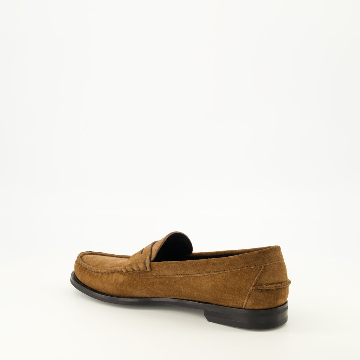 Mocasins em Camurça Castanha