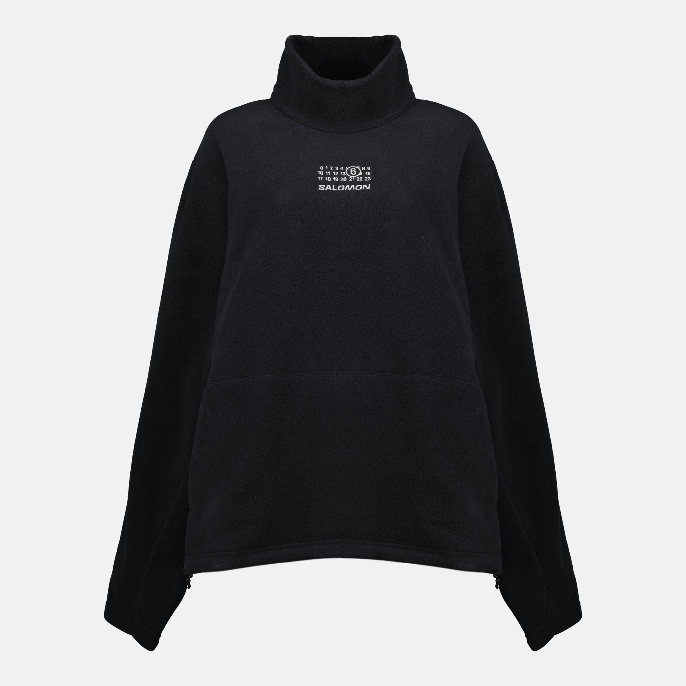 MM6, Salomon, black top, long sleeves, Autumn-Winter 2025