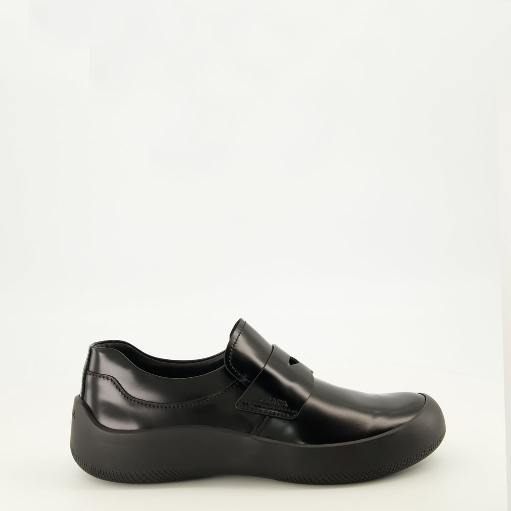Mocassins en Cuir Brossé