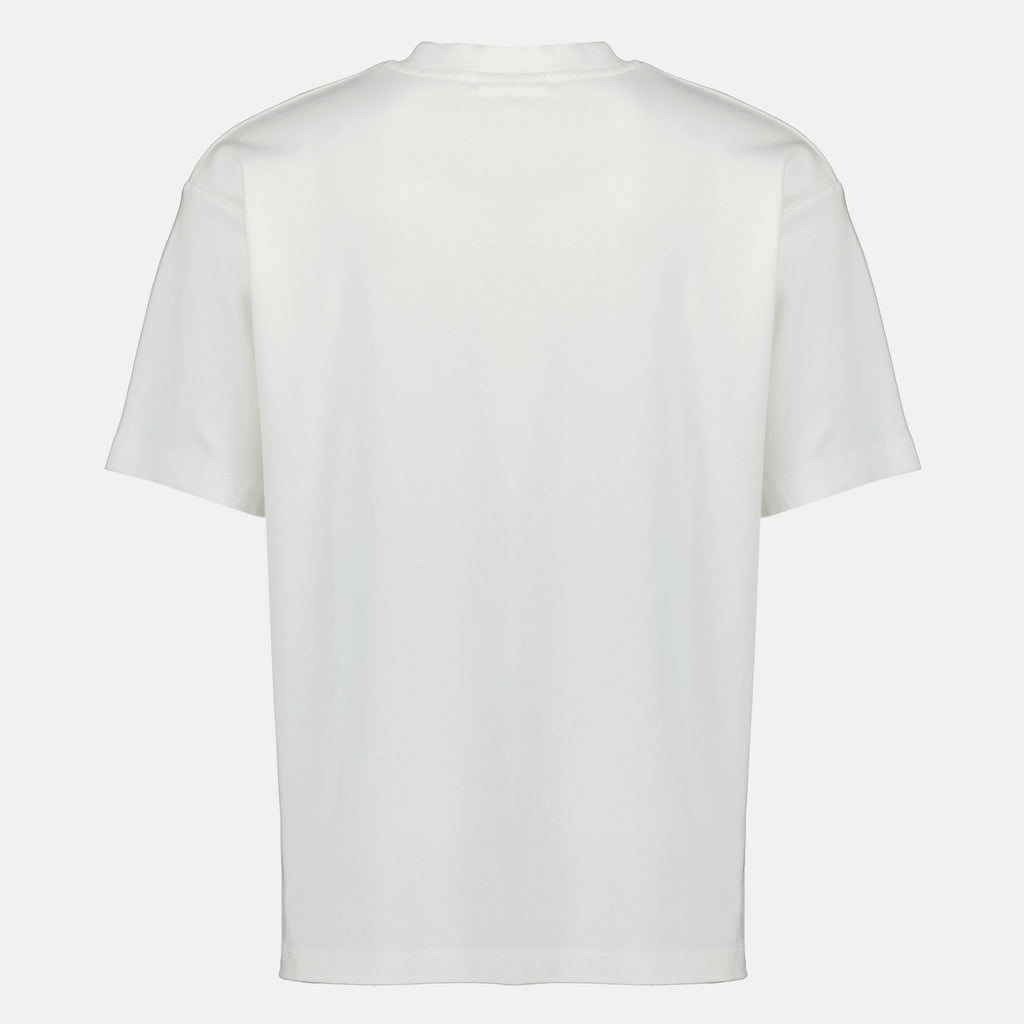 T-shirt blanc Hibiscus Club - Drôle de Monsieur