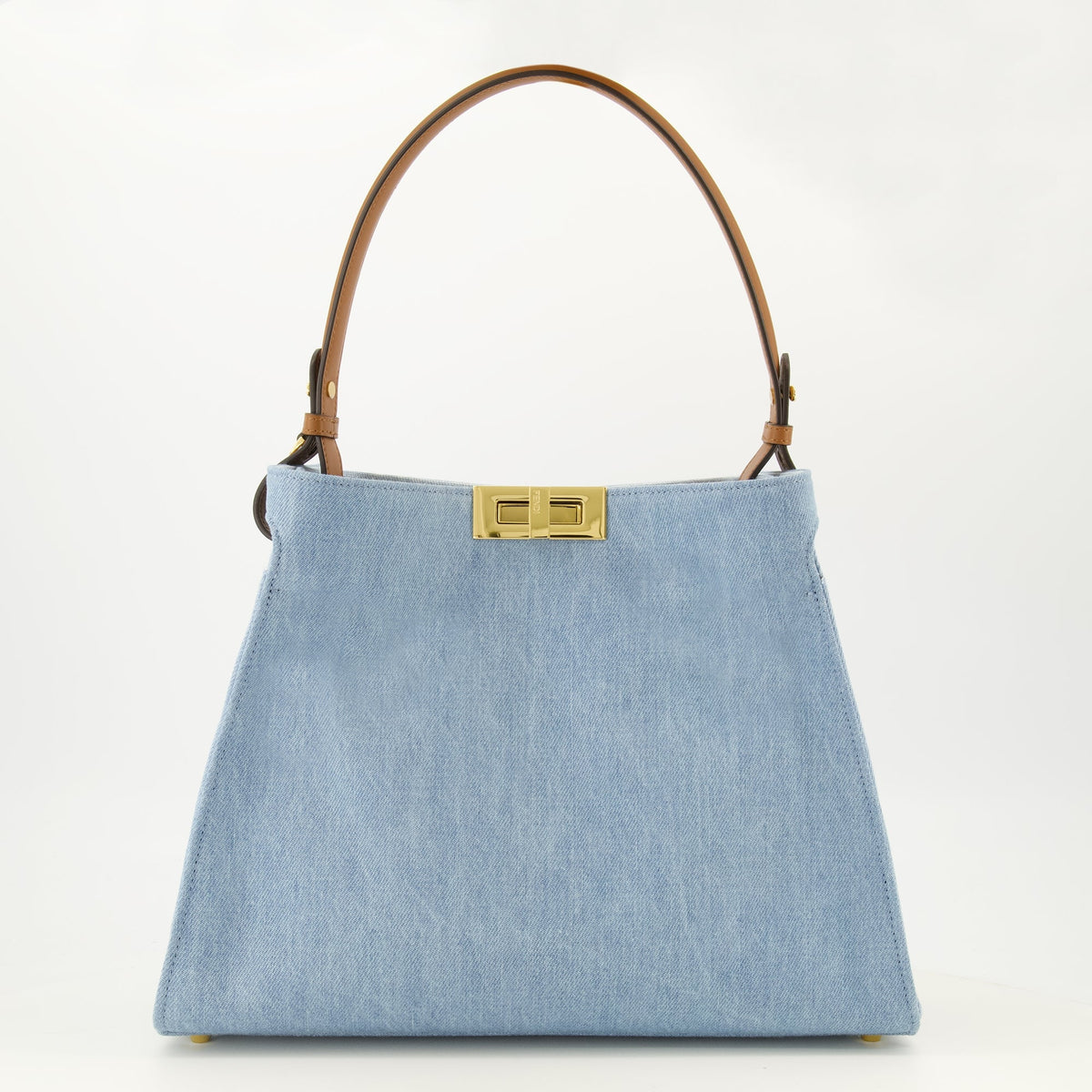 Bolso Way Medium de denim azul