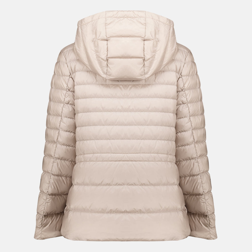 Beige Daunenjacke Raies