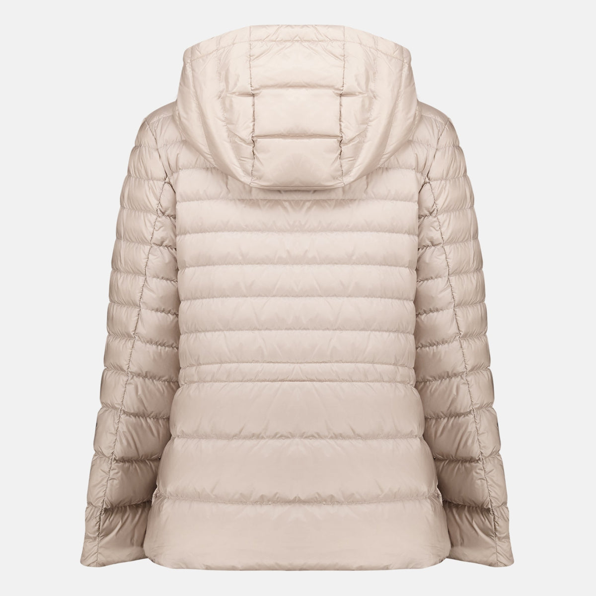 Beige Daunenjacke Raies