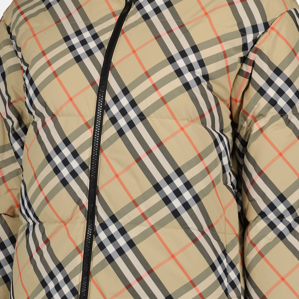 Reversible Plaid Jacket - Burberry - Women | WE IN STYLE