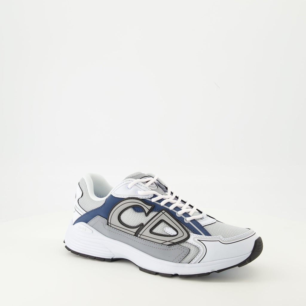 Dior sneakers, B30 sneakers, white and blue sneakers, luxury footwear, designer sneakers