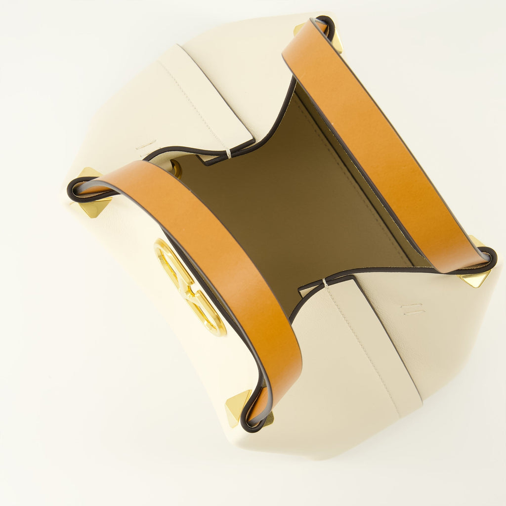 バレンティノ・ガラヴァーニの女性用ミニカバスベージュの画像 - シーズン春夏2026 - 詳細ビュー2