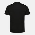 モンクレールの男性用ブラックプリントロゴTシャツの画像 - シーズン春夏2026 - 後面ビュー
