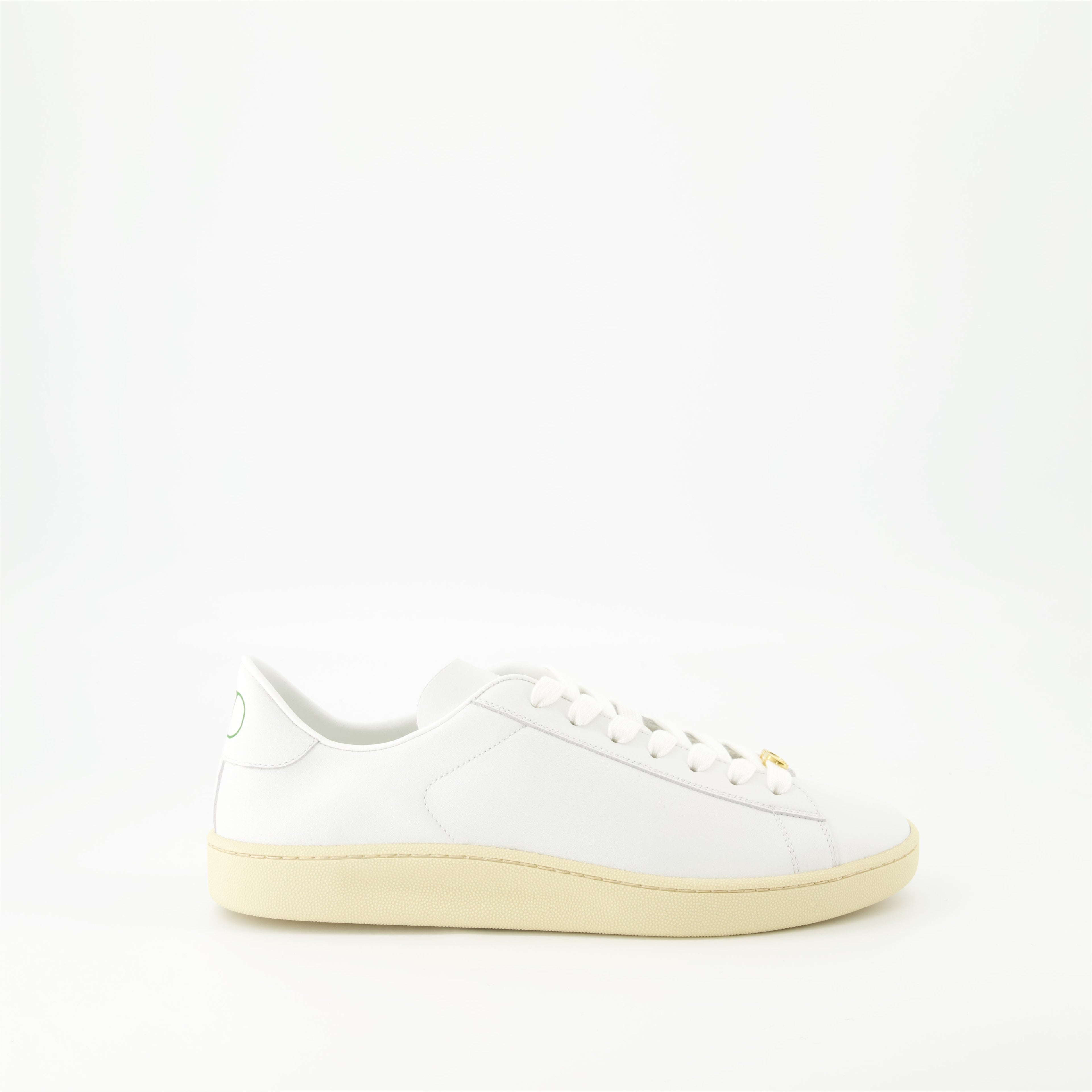 White Nappa Leather Royco Sneakers Valentino Garavani Men WE