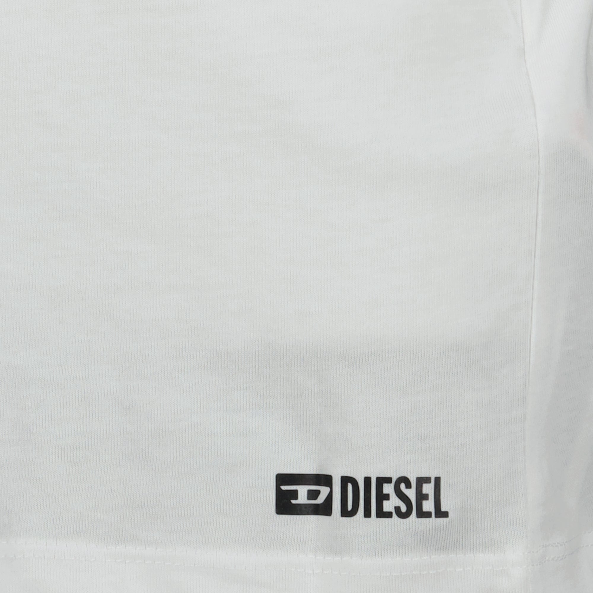 Diesel t-shirt, men's fashion, white t-shirt, FF motif, casual wear