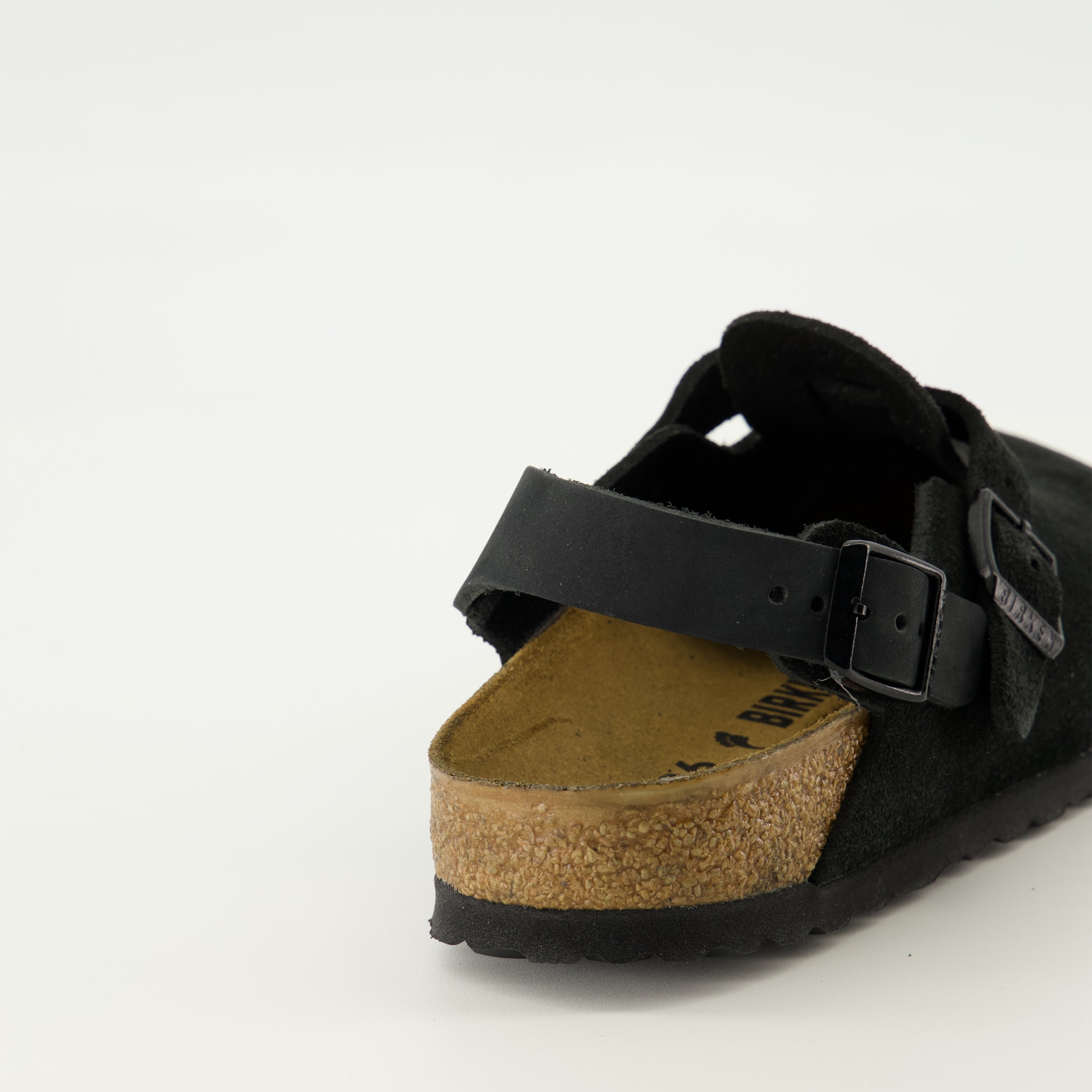 Tokio Black Suede Mules