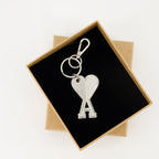 Image of Ami de coeur Keychain by Ami PARIS for Unisex - Season Autumn-Winter 2025 - Detail View 1