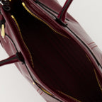 Bonnie Bordeaux Bag, Prada handbag, calf leather bag, designer accessories, stylish handbag