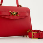 Versace bag, Medusa '95, red leather bag, small designer bag, luxury fashion accessories