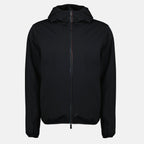 Image of Bassite Black Down Jacket by Moncler for Men - Season Autumn-Winter 2025 - Front View