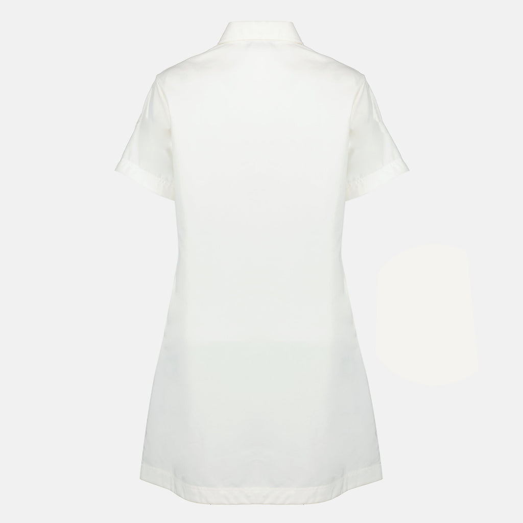 Robe Chemise en Coton Brodée