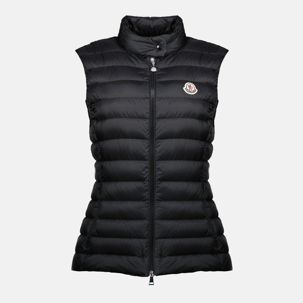 Igens Black Sleeveless Down Jacket