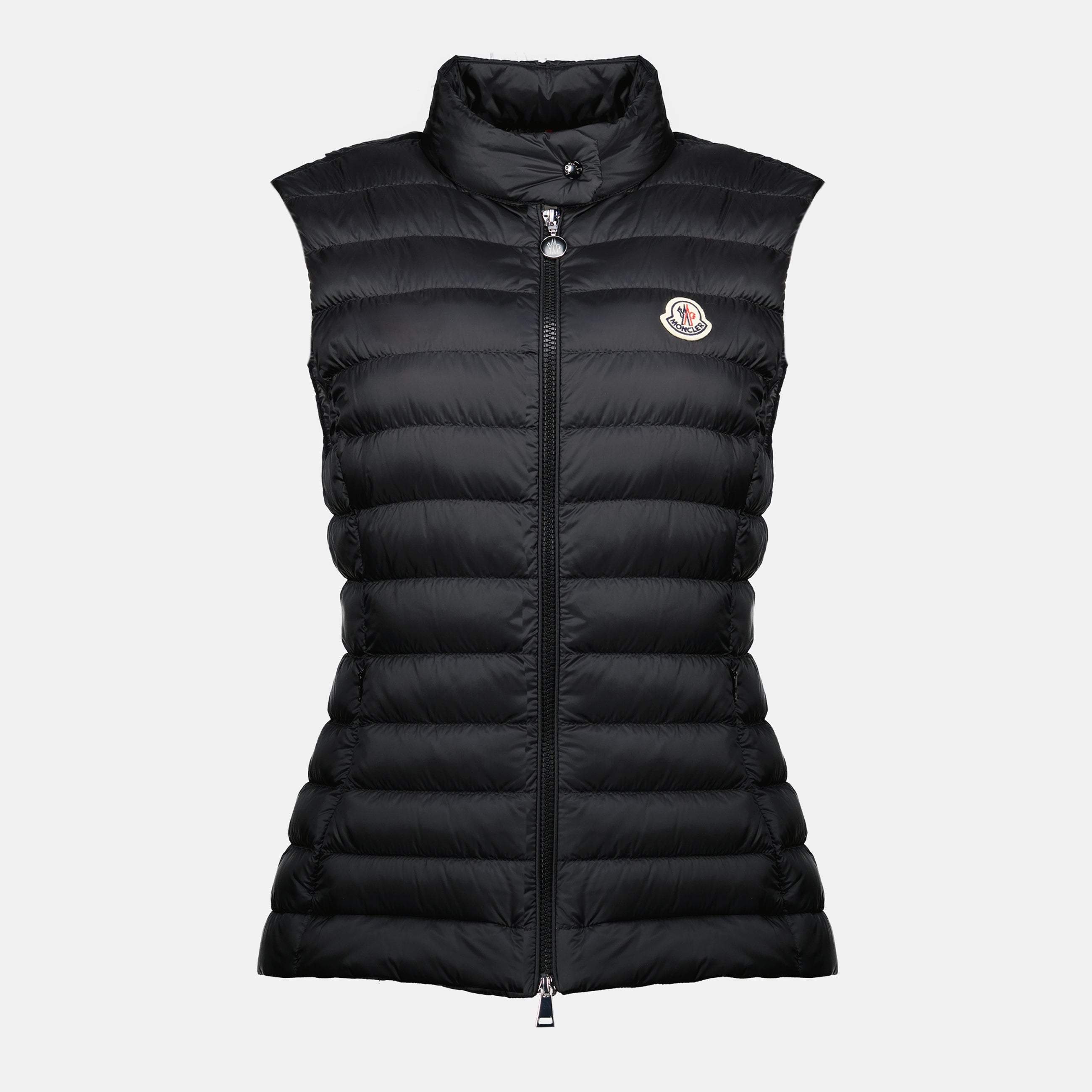 Igens Black Sleeveless Down Jacket